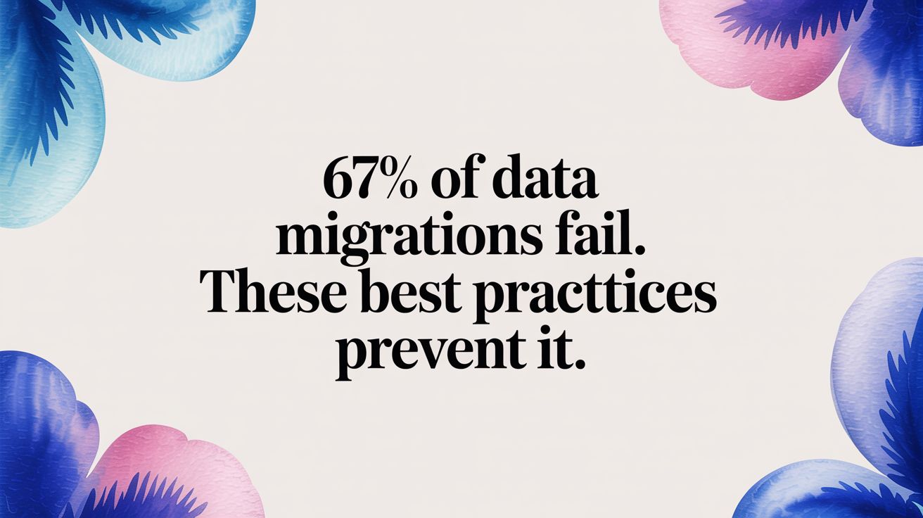 67% of Data Migrations Fail. These Best Practices Prevent It.
